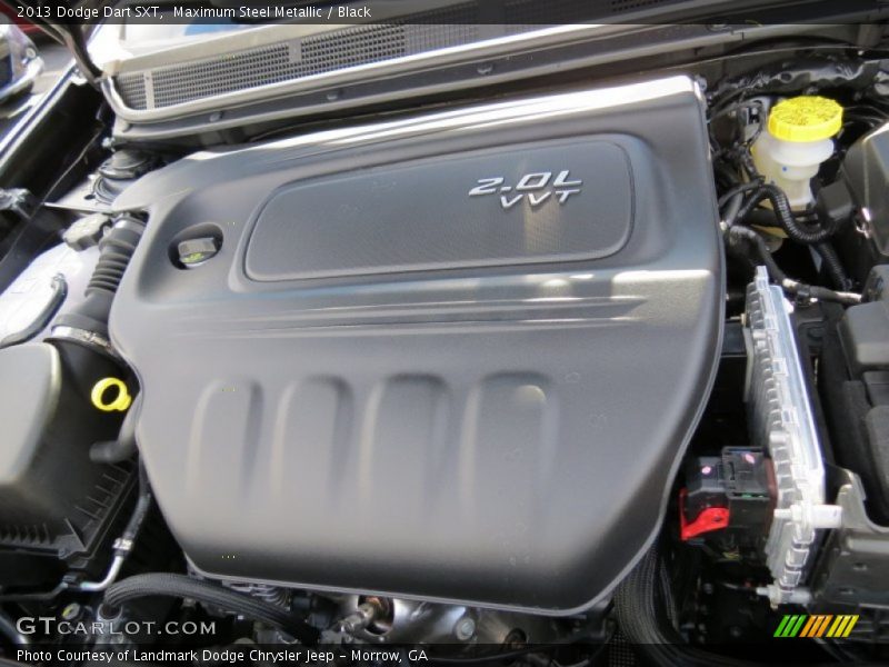 Maximum Steel Metallic / Black 2013 Dodge Dart SXT