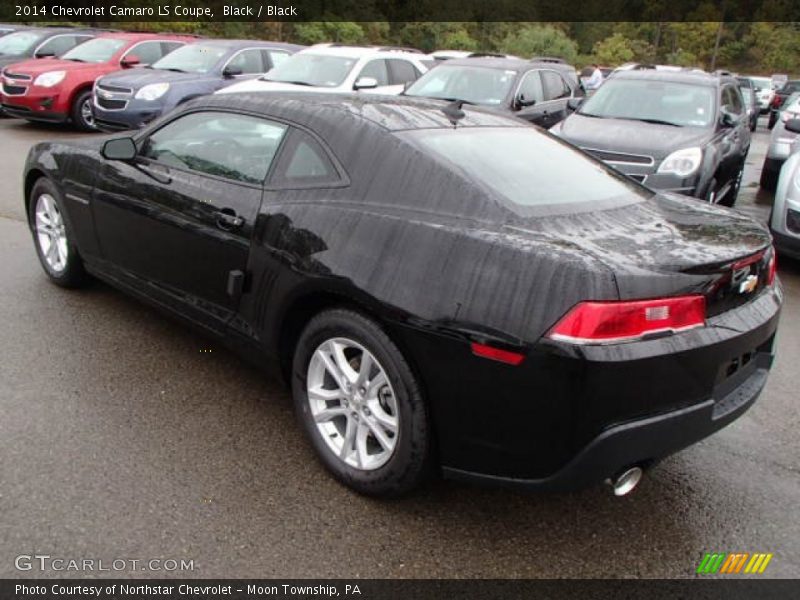 Black / Black 2014 Chevrolet Camaro LS Coupe