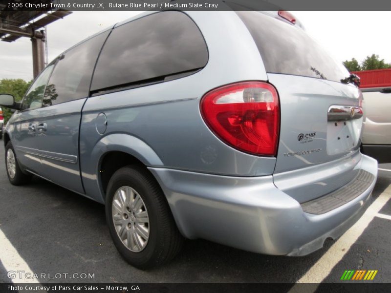 Butane Blue Pearl / Medium Slate Gray 2006 Chrysler Town & Country LX