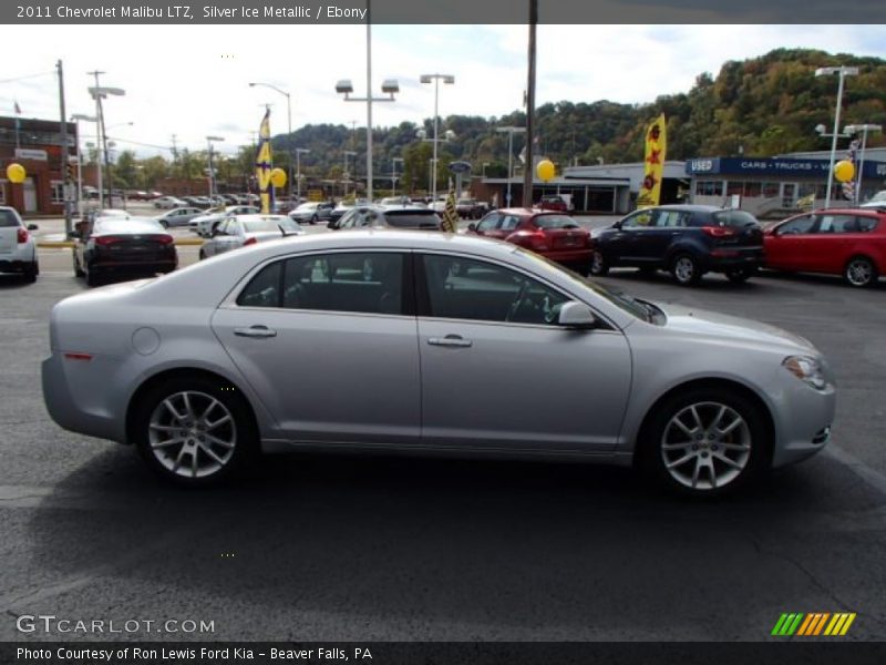 Silver Ice Metallic / Ebony 2011 Chevrolet Malibu LTZ
