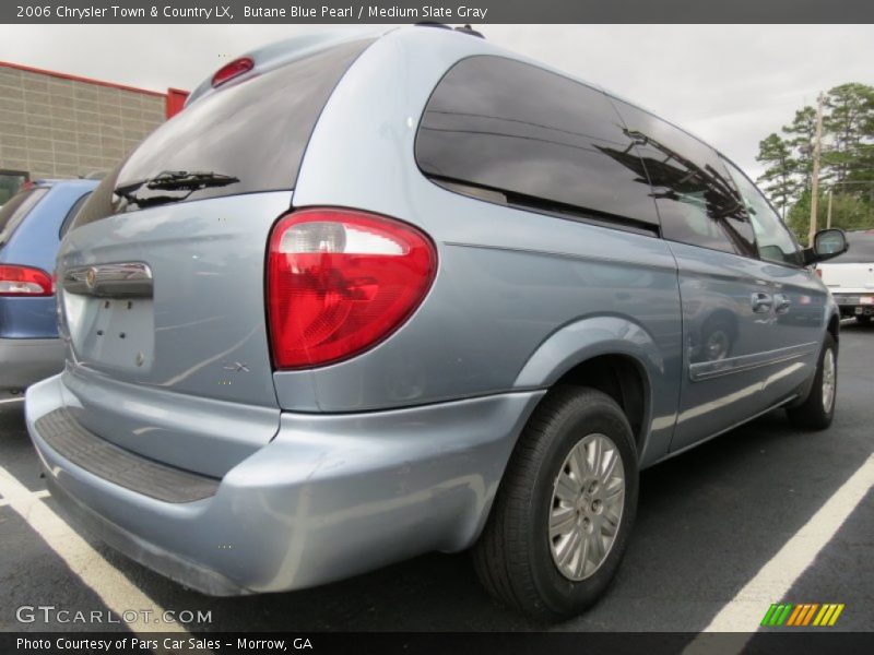 Butane Blue Pearl / Medium Slate Gray 2006 Chrysler Town & Country LX