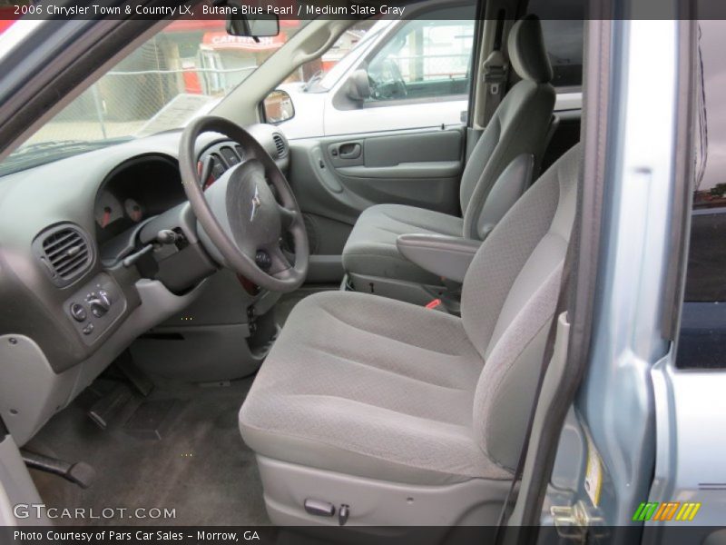 Front Seat of 2006 Town & Country LX
