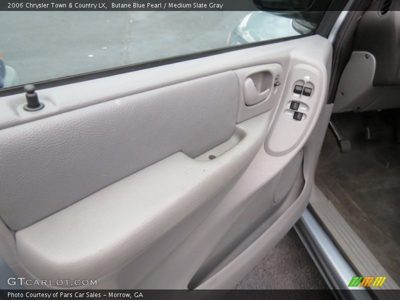 Butane Blue Pearl / Medium Slate Gray 2006 Chrysler Town & Country LX