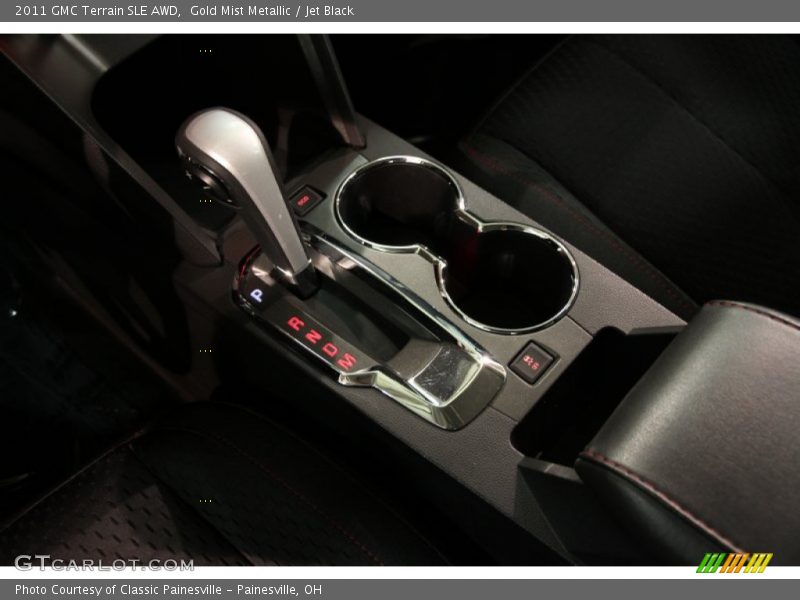 Gold Mist Metallic / Jet Black 2011 GMC Terrain SLE AWD