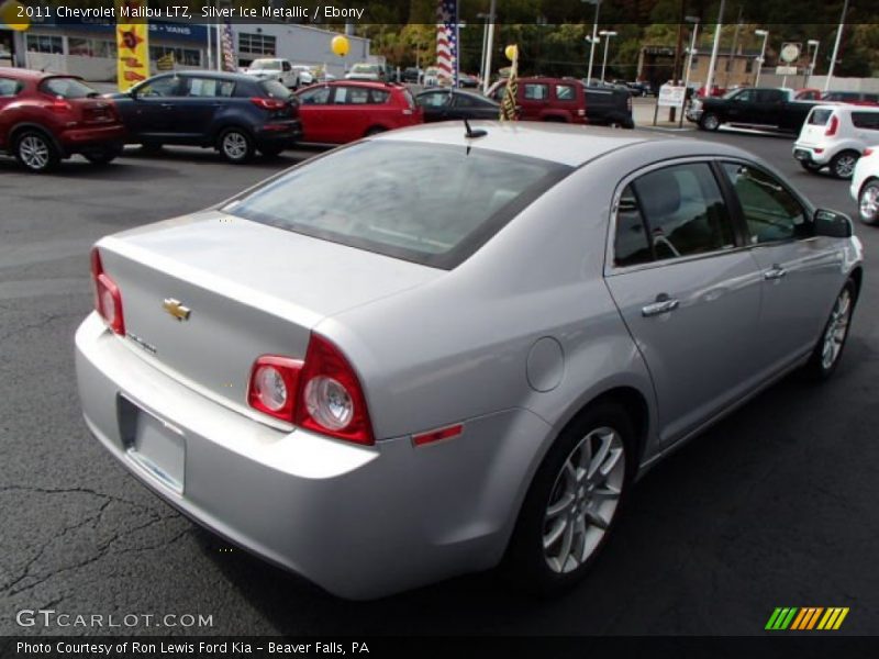 Silver Ice Metallic / Ebony 2011 Chevrolet Malibu LTZ