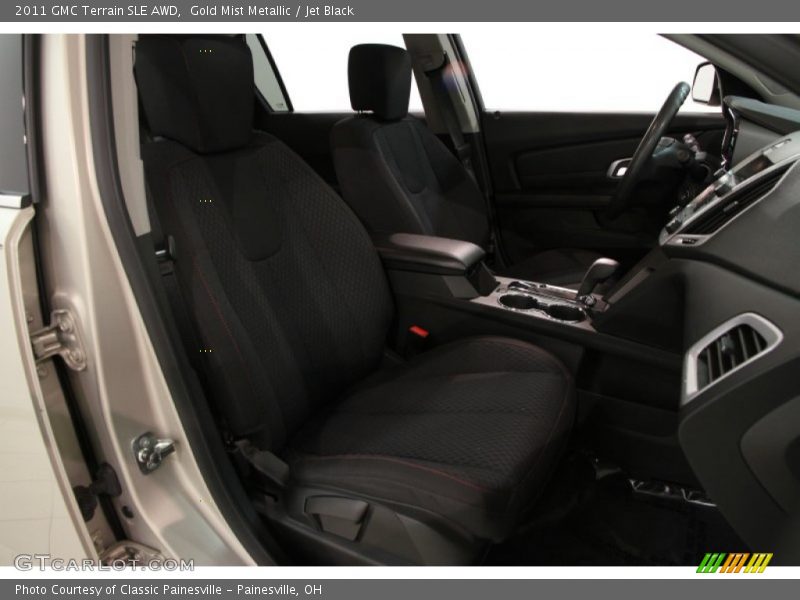 Gold Mist Metallic / Jet Black 2011 GMC Terrain SLE AWD