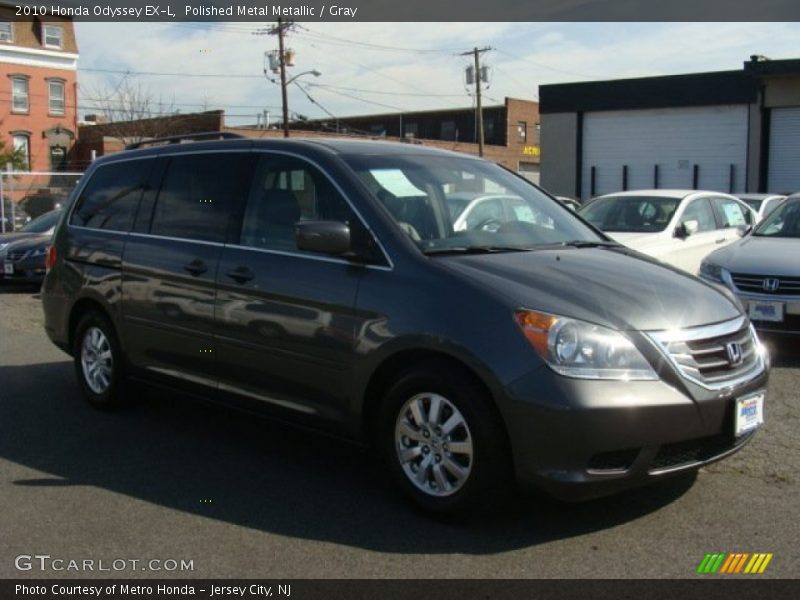Polished Metal Metallic / Gray 2010 Honda Odyssey EX-L