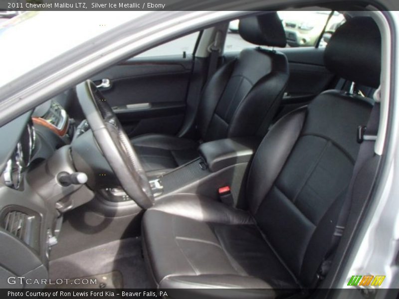 Silver Ice Metallic / Ebony 2011 Chevrolet Malibu LTZ