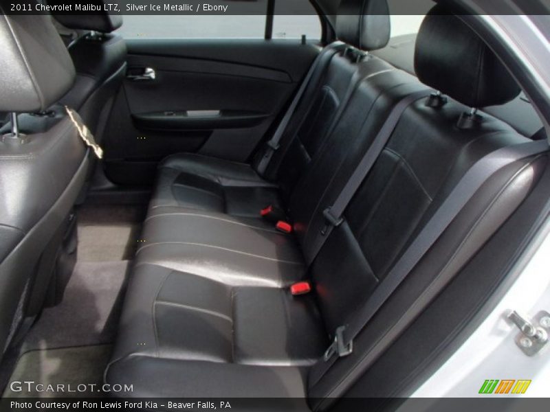 Silver Ice Metallic / Ebony 2011 Chevrolet Malibu LTZ