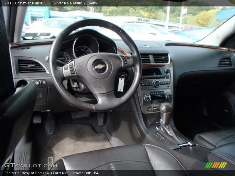 Silver Ice Metallic / Ebony 2011 Chevrolet Malibu LTZ