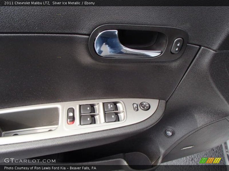 Silver Ice Metallic / Ebony 2011 Chevrolet Malibu LTZ