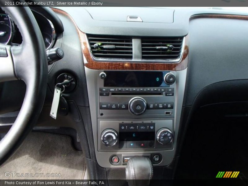 Silver Ice Metallic / Ebony 2011 Chevrolet Malibu LTZ