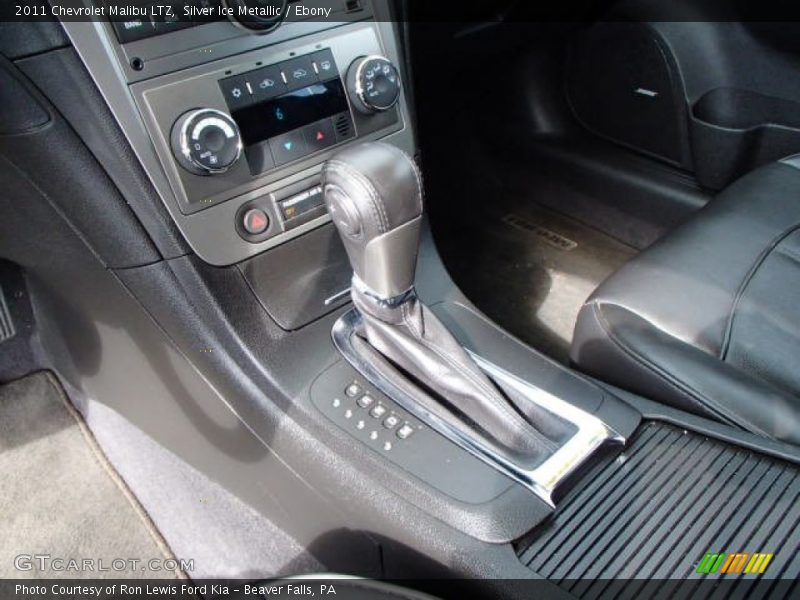 Silver Ice Metallic / Ebony 2011 Chevrolet Malibu LTZ