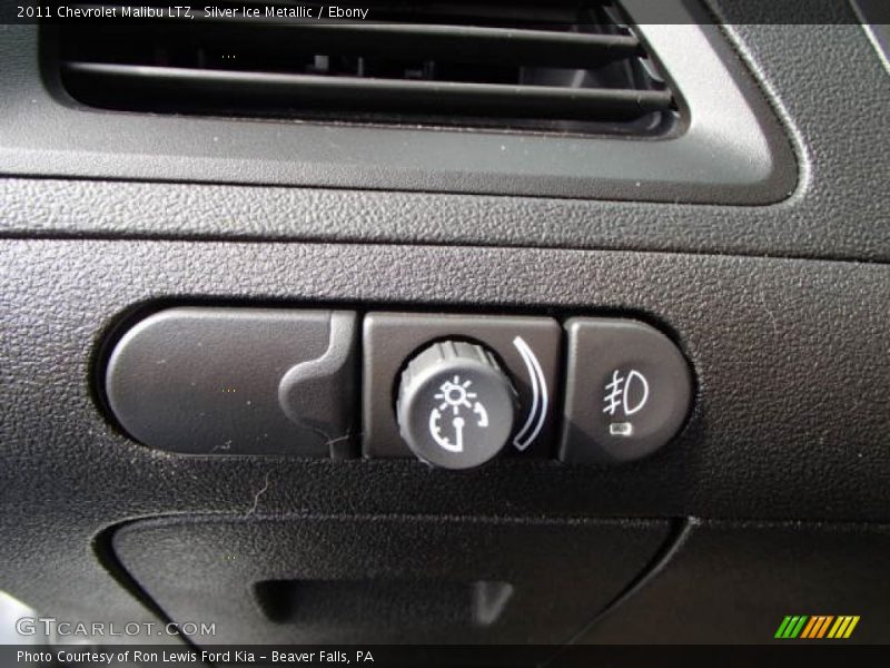 Silver Ice Metallic / Ebony 2011 Chevrolet Malibu LTZ