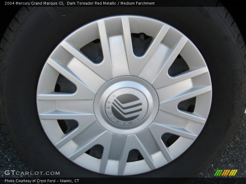 Dark Toreador Red Metallic / Medium Parchment 2004 Mercury Grand Marquis GS