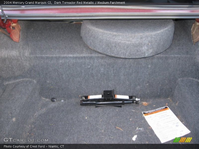 Dark Toreador Red Metallic / Medium Parchment 2004 Mercury Grand Marquis GS