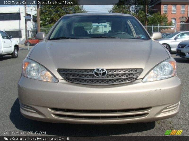 Desert Sand Mica / Taupe 2003 Toyota Camry LE