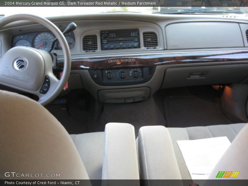 Dark Toreador Red Metallic / Medium Parchment 2004 Mercury Grand Marquis GS