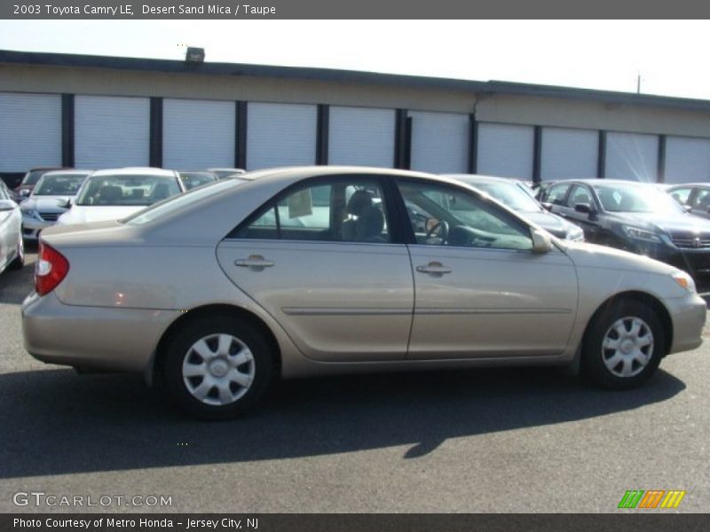 Desert Sand Mica / Taupe 2003 Toyota Camry LE