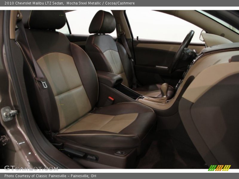 Mocha Steel Metallic / Cocoa/Cashmere 2010 Chevrolet Malibu LTZ Sedan