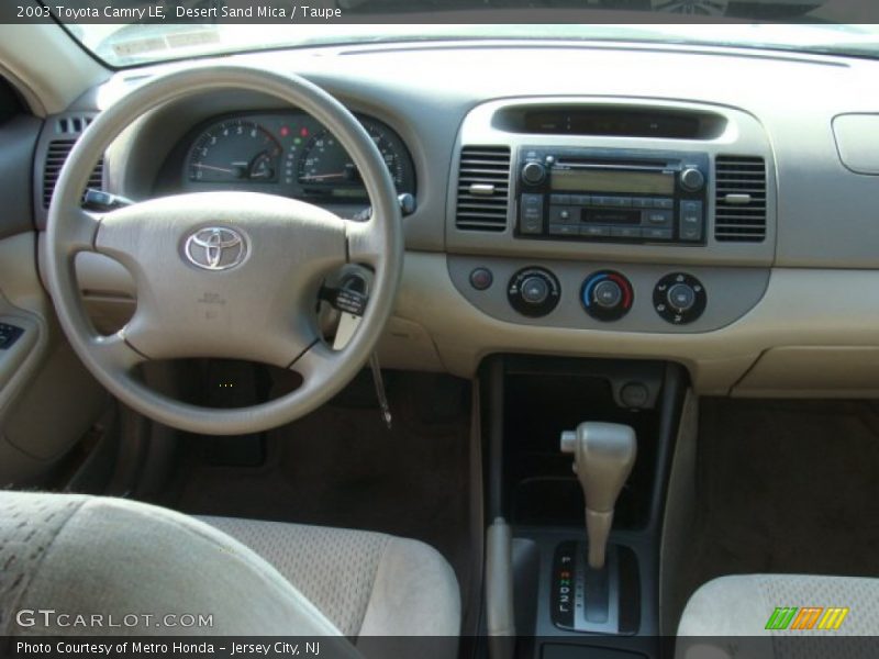 Desert Sand Mica / Taupe 2003 Toyota Camry LE