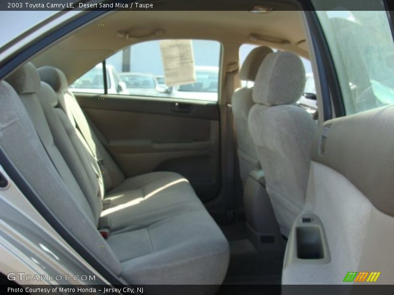 Desert Sand Mica / Taupe 2003 Toyota Camry LE