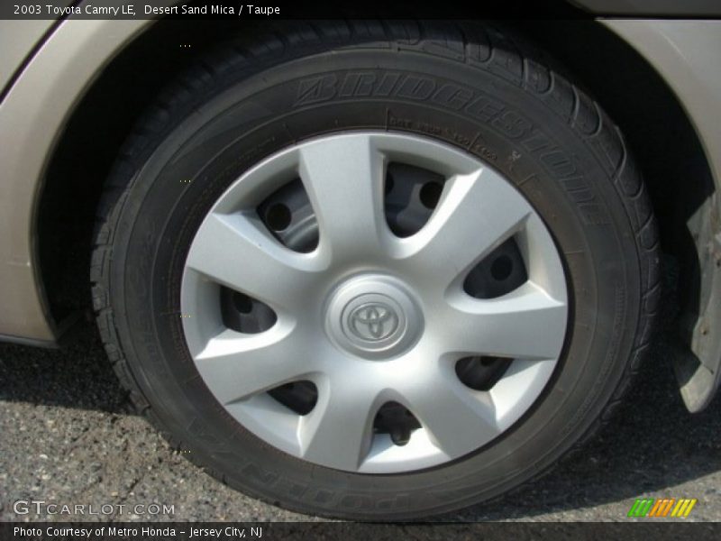 Desert Sand Mica / Taupe 2003 Toyota Camry LE
