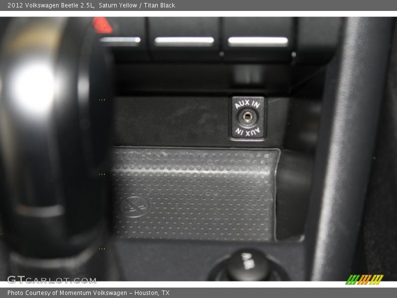Saturn Yellow / Titan Black 2012 Volkswagen Beetle 2.5L