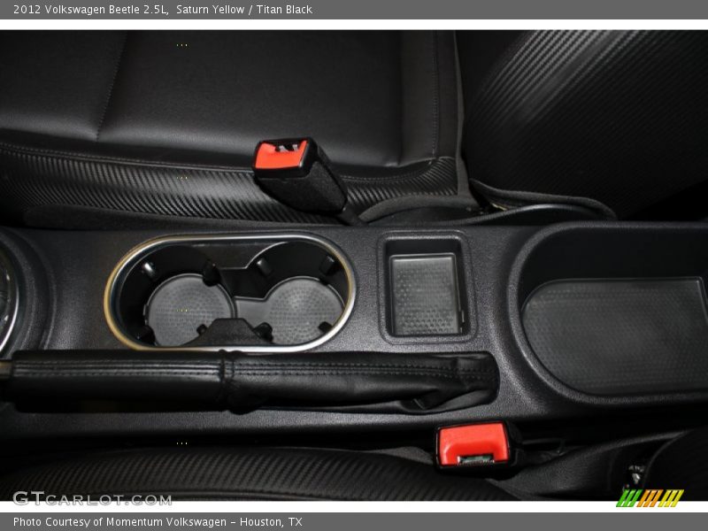 Saturn Yellow / Titan Black 2012 Volkswagen Beetle 2.5L
