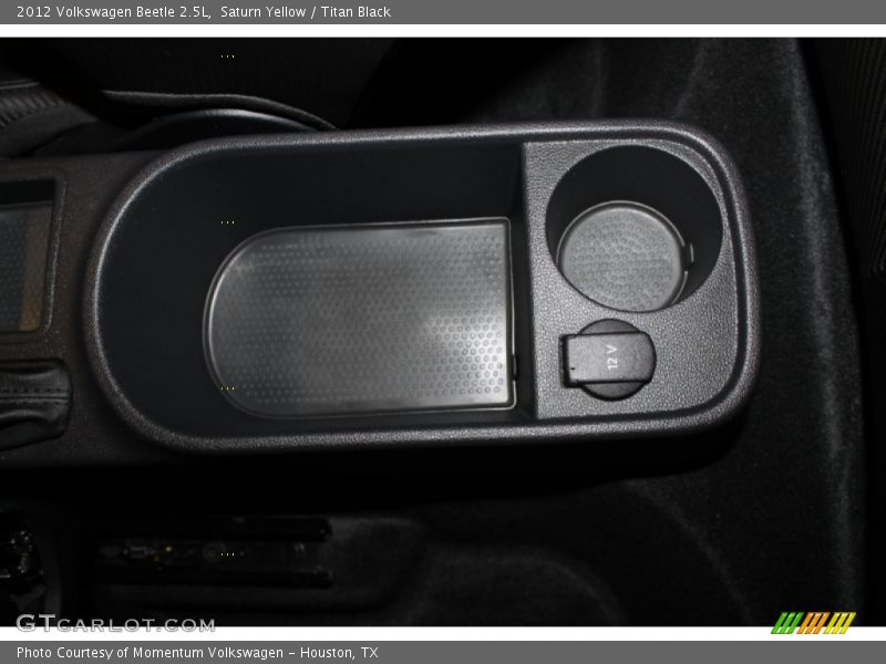 Saturn Yellow / Titan Black 2012 Volkswagen Beetle 2.5L