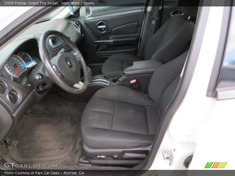 Ivory White / Ebony 2006 Pontiac Grand Prix Sedan