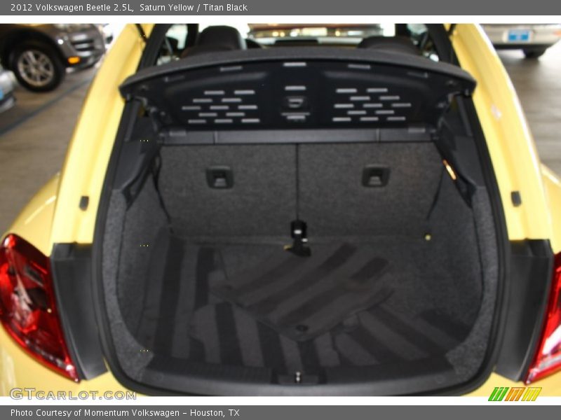 Saturn Yellow / Titan Black 2012 Volkswagen Beetle 2.5L