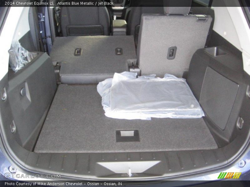 Atlantis Blue Metallic / Jet Black 2014 Chevrolet Equinox LS