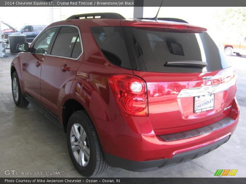 Crystal Red Tintcoat / Brownstone/Jet Black 2014 Chevrolet Equinox LT