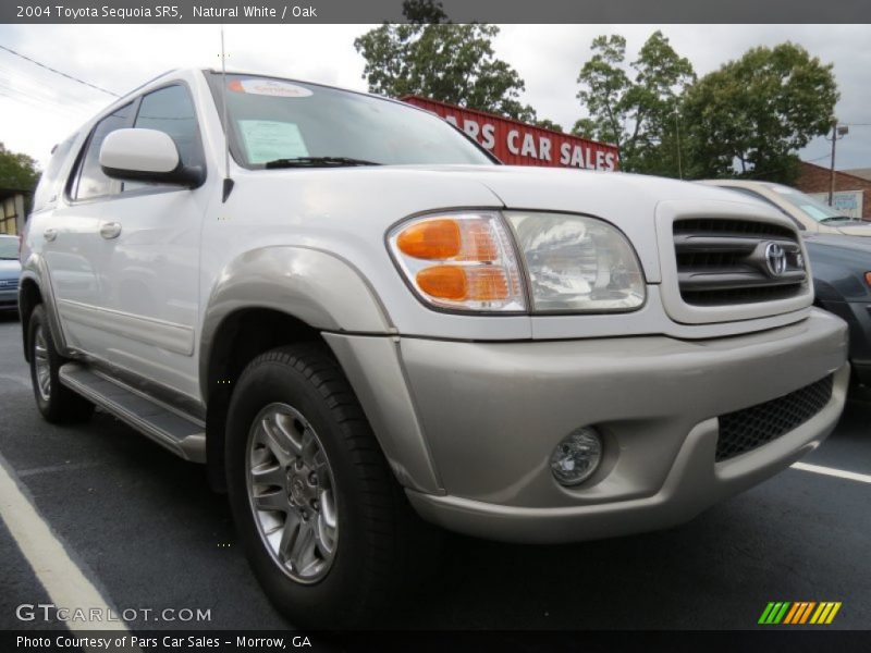 Natural White / Oak 2004 Toyota Sequoia SR5