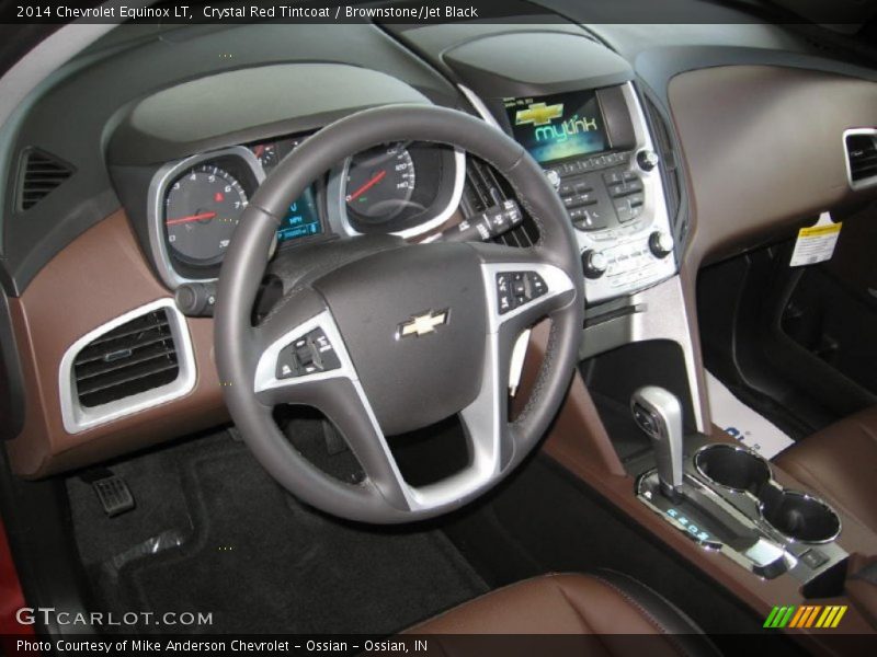 Crystal Red Tintcoat / Brownstone/Jet Black 2014 Chevrolet Equinox LT