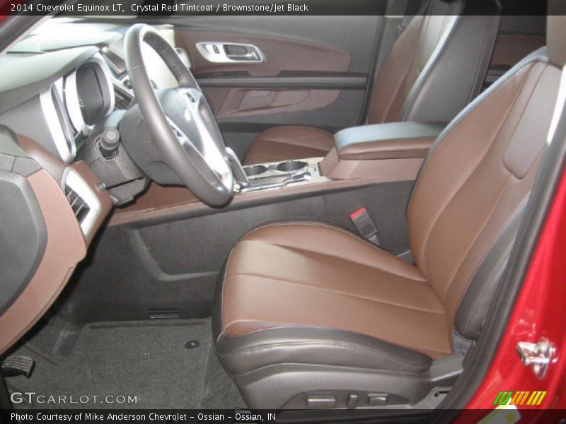Crystal Red Tintcoat / Brownstone/Jet Black 2014 Chevrolet Equinox LT