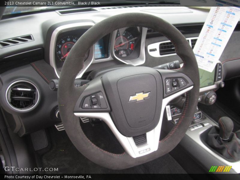  2013 Camaro ZL1 Convertible Steering Wheel