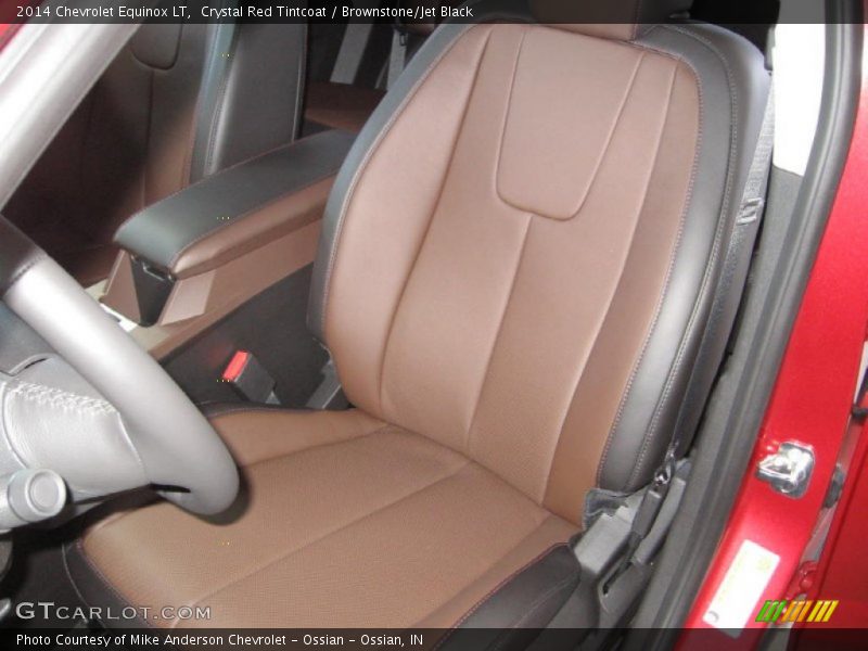 Front Seat of 2014 Equinox LT