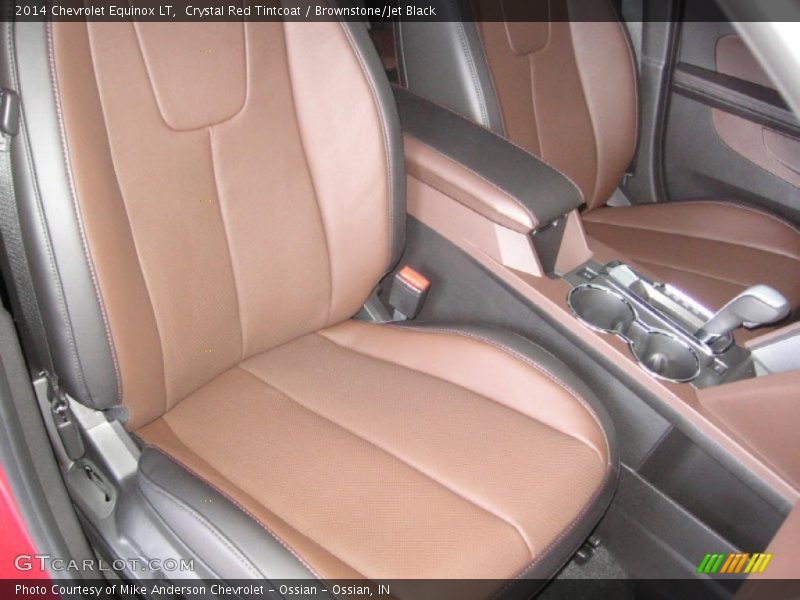 Crystal Red Tintcoat / Brownstone/Jet Black 2014 Chevrolet Equinox LT