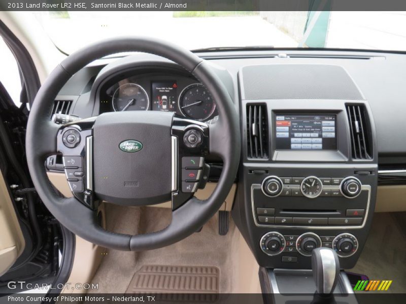 Dashboard of 2013 LR2 HSE