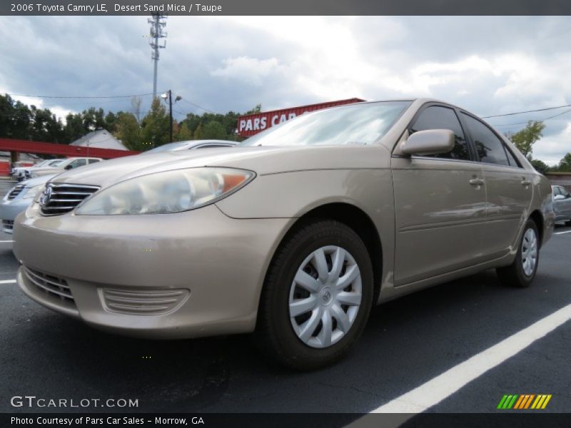 Desert Sand Mica / Taupe 2006 Toyota Camry LE