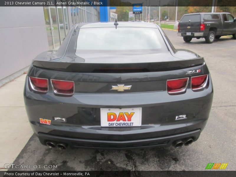 Ashen Gray Metallic / Black 2013 Chevrolet Camaro ZL1