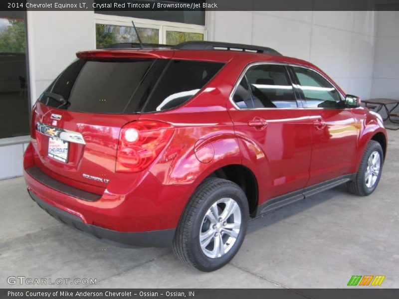 Crystal Red Tintcoat / Brownstone/Jet Black 2014 Chevrolet Equinox LT