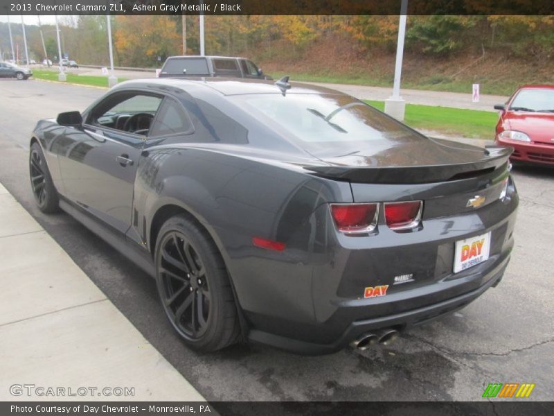 Ashen Gray Metallic / Black 2013 Chevrolet Camaro ZL1