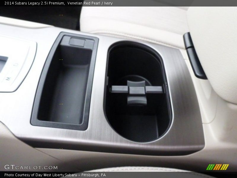 Venetian Red Pearl / Ivory 2014 Subaru Legacy 2.5i Premium