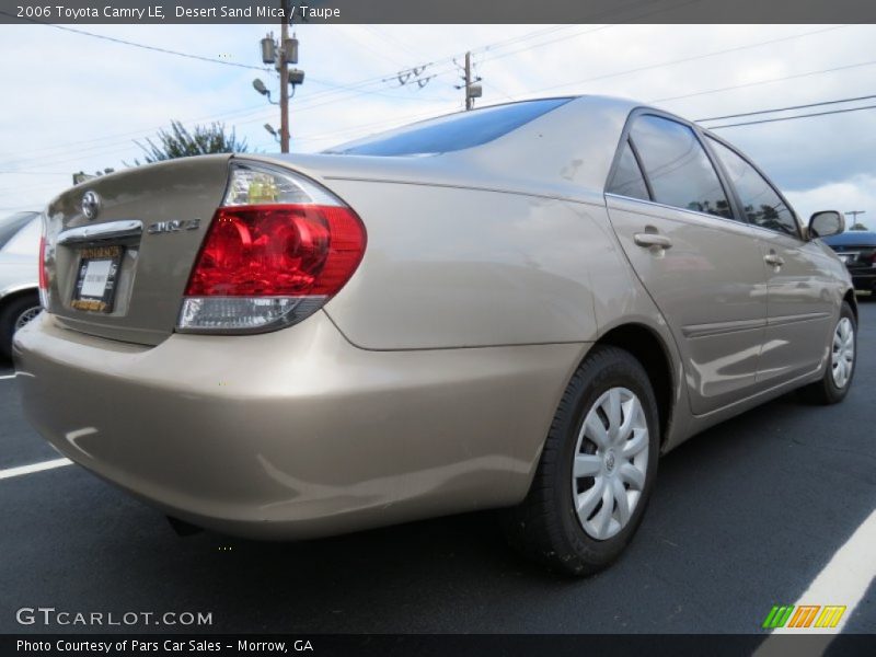 Desert Sand Mica / Taupe 2006 Toyota Camry LE