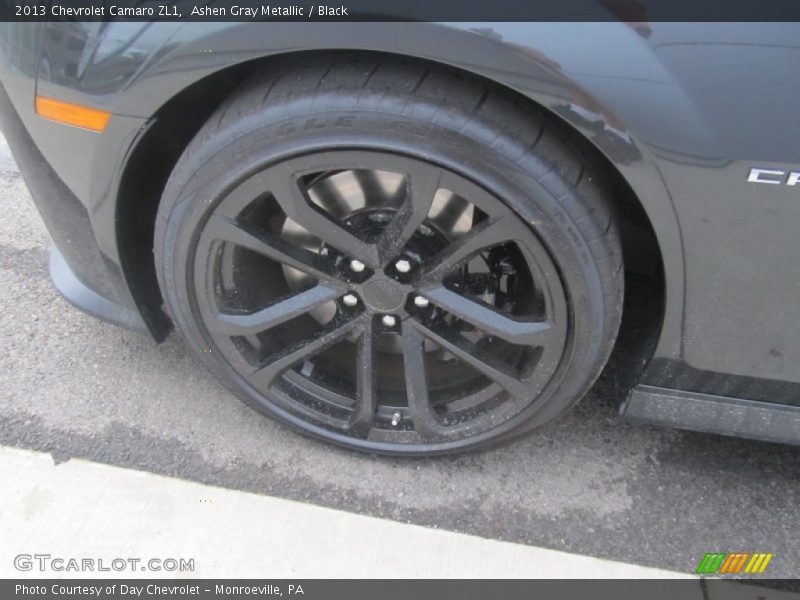 Ashen Gray Metallic / Black 2013 Chevrolet Camaro ZL1