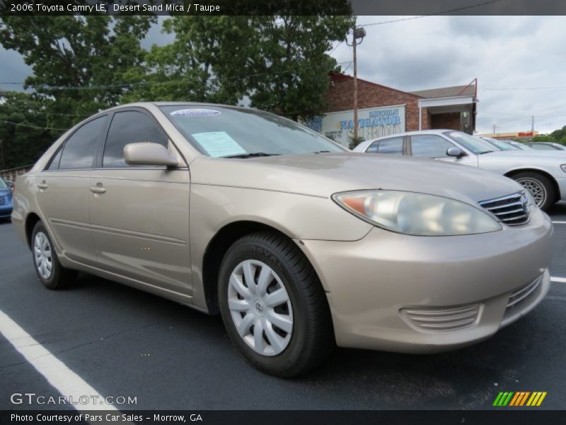 Desert Sand Mica / Taupe 2006 Toyota Camry LE
