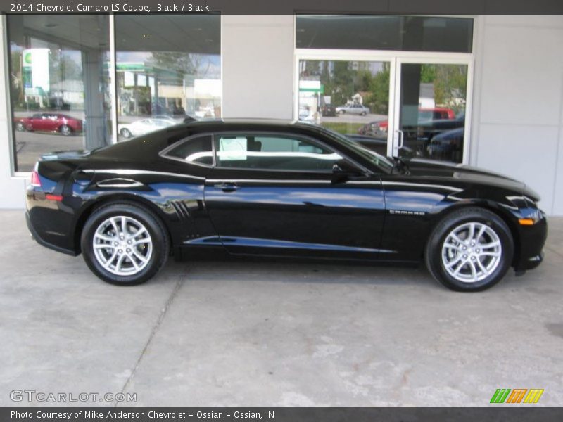 Black / Black 2014 Chevrolet Camaro LS Coupe